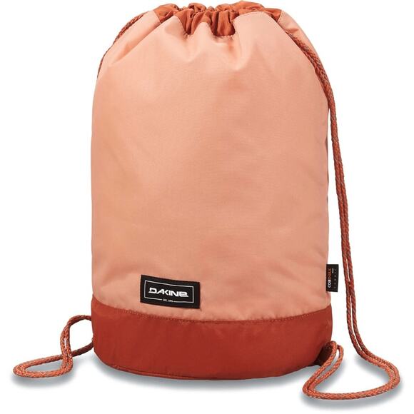 Dakine Handbags - DAKINE Muted Clay Peach Burnt‎ Orange 16L Cinch Pack Nylon Bag One Size